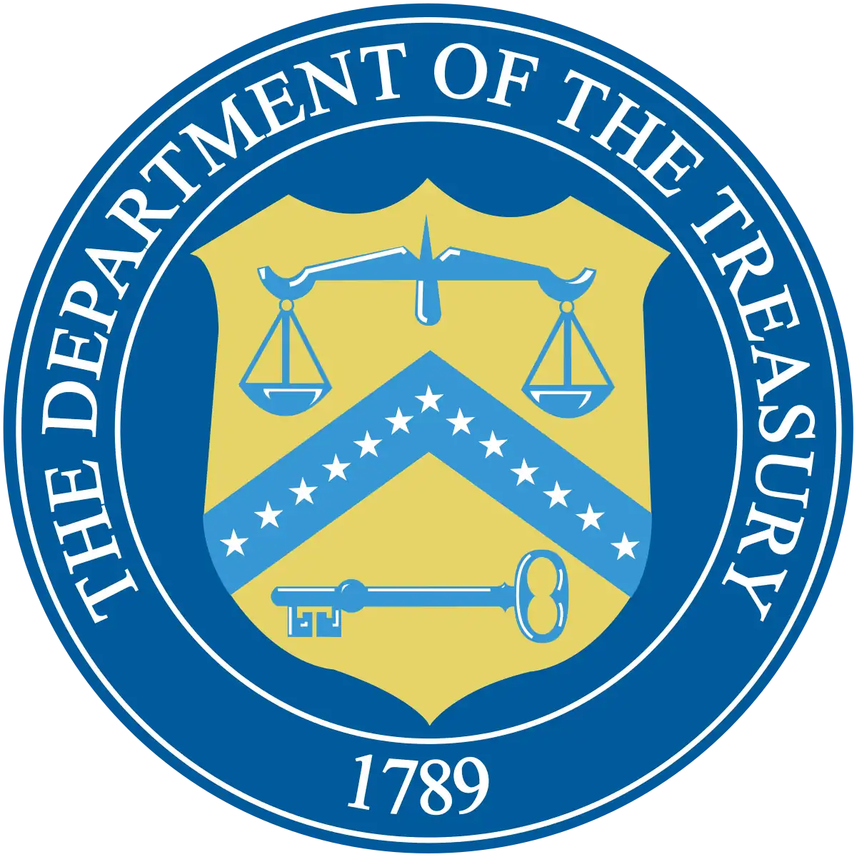 The Department of the Treasury Agency Logo